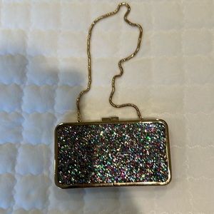 Talbots sparkly evening bag